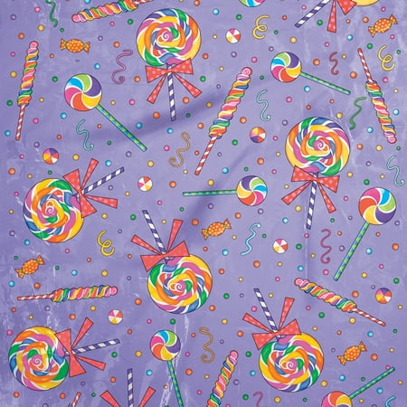 Jumbo Plastic Gift Bag 44"X36"-Candy Party