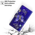 thumbnail image 2 of Compatible avec iPhone 12 Pro Max Étui Mobile Papillon Bleu, 2 of 5