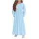 thumbnail image 2 of Cowsor Girls Maxi Dress Long Sleeve Casual Holiday Dress with Pockets, 2 of 6