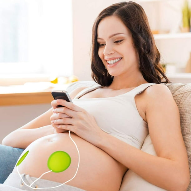 Pixie Tunes Haut-Parleur Bébé Bump Haut de Gamme pour Jouer du Son, de la Musique et Parler à Votre Bébé dans l'Utérus