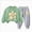 Y124-Green, variant on Kids Pjs Girls Size 10-12 Girls Pajamas Two-Piece Pajama Set For Boys & Girls, Toddler Pajamas For Kids Back-To-School Pajamas & Dailywear Set 1T 2T 3T 4T 5T 6T Set 18-24 Months 1-2 Years