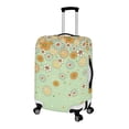 thumbnail image 2 of HELLHERO Daisy Design Luggage Protective Case for Family, Polyester Spandex Soft Anti-scratch Suitcase Cover All Size, 2 of 7
