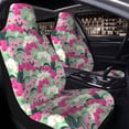 thumbnail image 2 of Zufioo Orchids Flowers Print Car Seat Protectors, SUV, Truck, Van Seat Covers - Strap Design, High Elasticity and Dustproof, Car Interior Protectors Auto Parts-2 PCS, 2 of 9