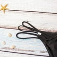 thumbnail image 3 of PENIKOKO Black Strappy Swim Bottoms with Breathable, Comfortable Fabric for Pool Parties and Beachwear, 3 of 4