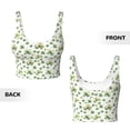 thumbnail image 5 of Picia St Patrick's Day3 Sports Bra for Women,Padded Strappy Sports Bras Medium Support Yoga Bra with Removable Cups,Running Yoga Bra-X-Large, 5 of 9
