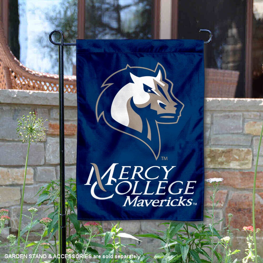 Mercy College Mavericks 13" x 18" College Garden Flag