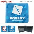 thumbnail image 3 of Game Roblox Peripheral Cartoon Print Wallet Student Fashion Folding Wallet Storage Bag Birthday Gift, 3 of 5