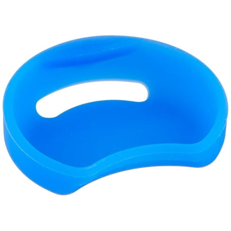 Bottle Splash Guard - SPLASHGUARD MINI BLUE, Sized to fit Nalgene N-gen or 16oz. Wide-mouth bottles. By Splash guard