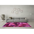thumbnail image 3 of Ahgly Company Indoor Rectangle Abstract Pink Contemporary Area Rugs, 8' x 12', 3 of 4