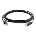 thumbnail image 2 of C2G 8ft Cat6 Snagless Unshielded (UTP) Slim Network Patch Cable - Black, 2 of 3