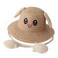 thumbnail image 3 of Gorro con orejas de conejo Hugo Sombrero de paja para niños, 3 of 9