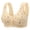 Beige, variant on Womens Bras Front Closure Wireless Comfort Daily Bra Push Up Bras for Women