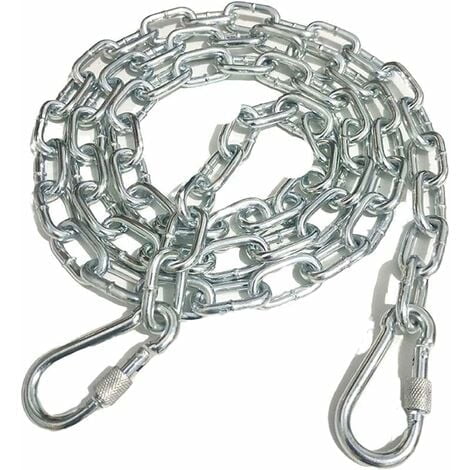 Metal Dog Leash Heavy Duty Dog Leash for Large Medium Dogs 4mm 4m