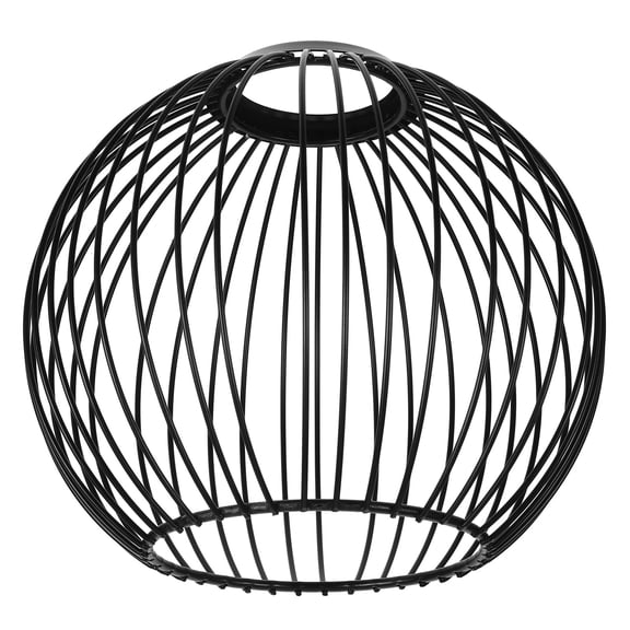 unbranded Modern Floor Lamp Hollow Wrought Iron Lampshade 14.80X14.80X13.00CM Black