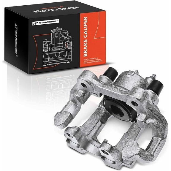 A-Premium Disc Brake Caliper Assembly with Bracket Compatible with Dodge Durango Jeep Grand Cherokee 2011-2019 Rear Driver Side