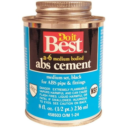 William H. Harvey 18512 Do it Best ABS Cement, 8 oz