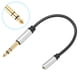 thumbnail image 1 of Cable de Audio Portátil ANGGREK Plug and Play Aleación de Aluminio 0,15 M 3,5 hembra a 6,5 macho, 1 of 7
