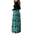 thumbnail image 4 of HAOMEILI Women Long Sleeve Loose Plain Maxi Dresses Casual Long Dresses with Pockets, 4 of 7
