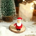 thumbnail image 4 of Figuras de Papá Noel de vidrio soplado hechas a mano para decoración de regalos navideños, 4 of 6