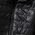 thumbnail image 3 of Ofreoo Men's Winter Down Jacket Zipper Cardigan Pocket Long Sleeve Padded Jacket Coat, 3 of 8