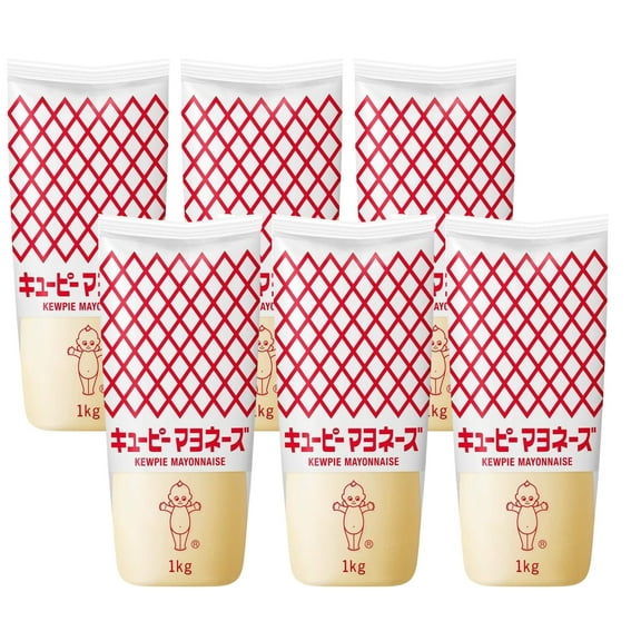 Kewpie Japanese Mayonnaise - Authentic Flavor | 1Kg/2.2Lbs | Smooth & Creamy