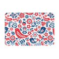 thumbnail image 2 of Uemuo Birds Flowers Printed Door Mat Indoor Doormat 16"x24",Front Back Door Mats Non Slip Entrance Rugs,Inside Doormats for Entryway, 2 of 9