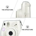 thumbnail image 2 of Troglfold camera case Portable Camera Shoulder Bag Camera Protective Clear Case Compatible with Mini 7,5.51"X3.07"X5.04", 2 of 11