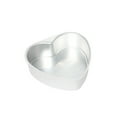 thumbnail image 2 of Walbest Aluminum Alloy Heart Shaped Cake Pan, Non-stick Removable Bottom DIY Baking Mold Tool Kitchen Cake Chocolate Mold, 6/8/10 Inch, 2 of 7
