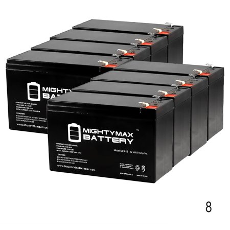 UPC 730052586824 product image for 12V 9AH Replacement Battery for Liebert GXT2-2000RT120 UPS - 8 Pack | upcitemdb.com