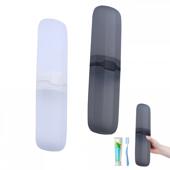 ACDANC Toothbrush Case Large Travel Toothbrush Holder to Protect your Toothbrush on the Go Stylish-Combination 1