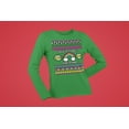 thumbnail image 5 of Old Glory Womens Retro 90s Nostalgia Classic Ugly Christmas Sweater Long Sleeve T Shirt, 5 of 6