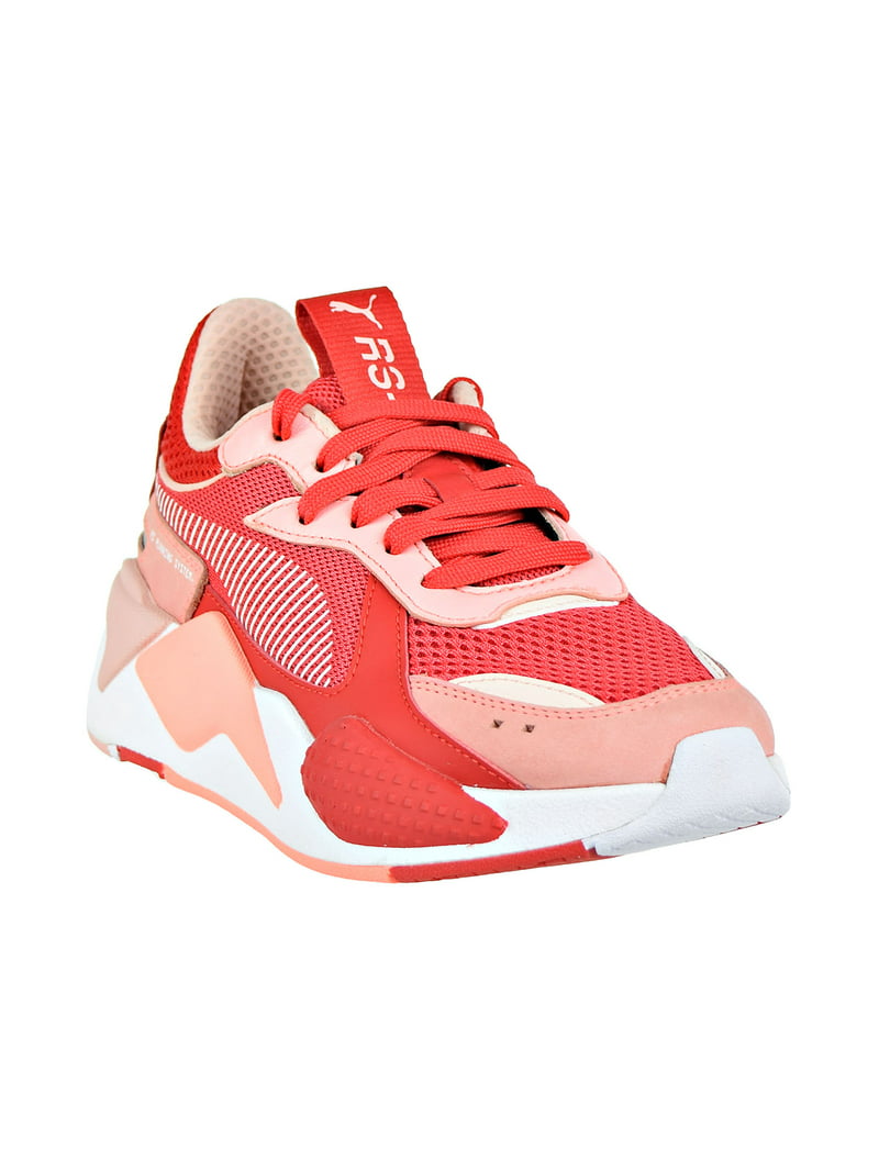 at donere millimeter Feasibility Puma RS-X Toys Women's Sneakers Bright Peach/High Risk Red 370750-07 -  Walmart.com