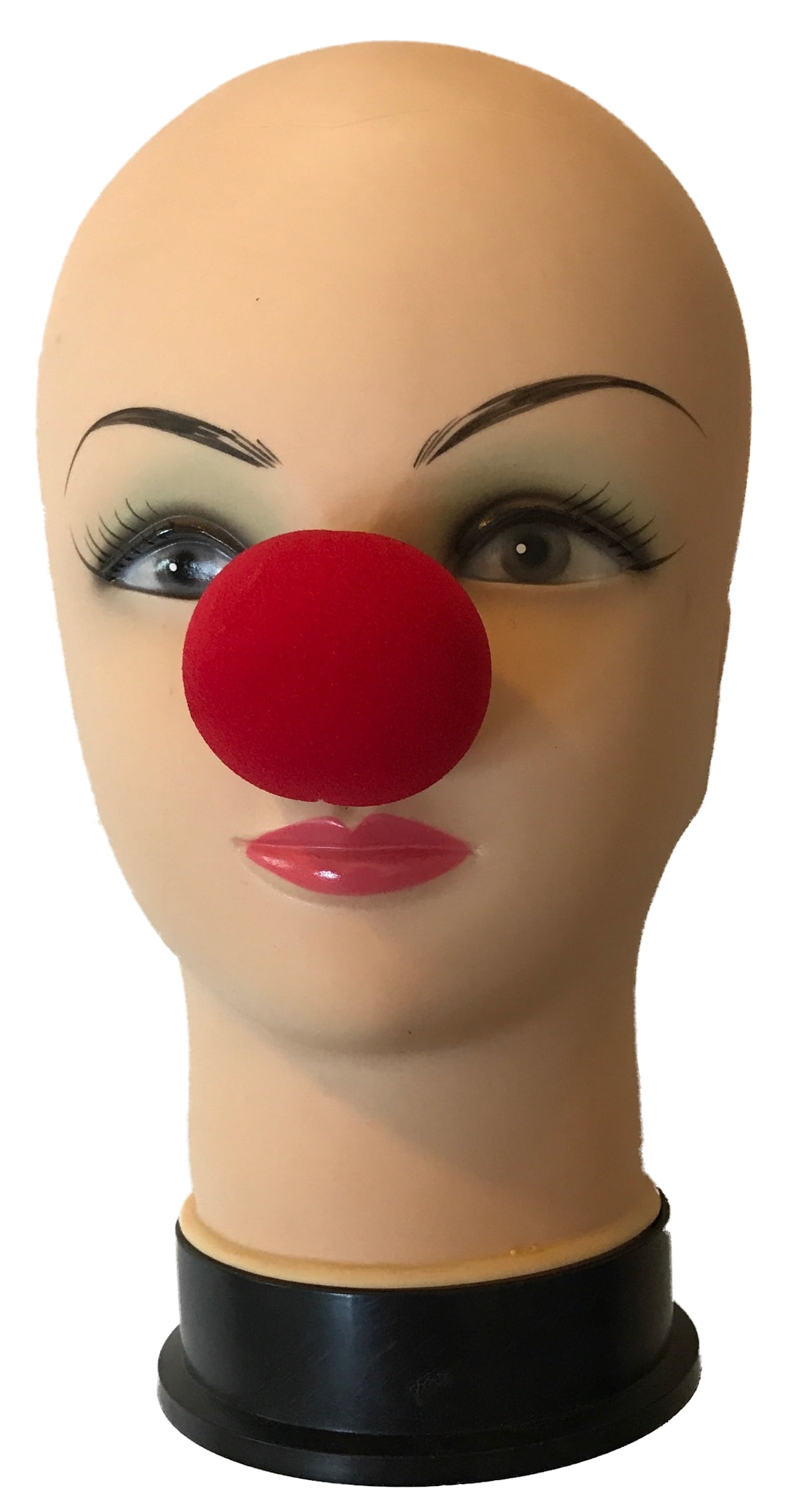 The Finishing Touch For Any Costume 1.5" Foam Clown Nose Green, 2 Noses 