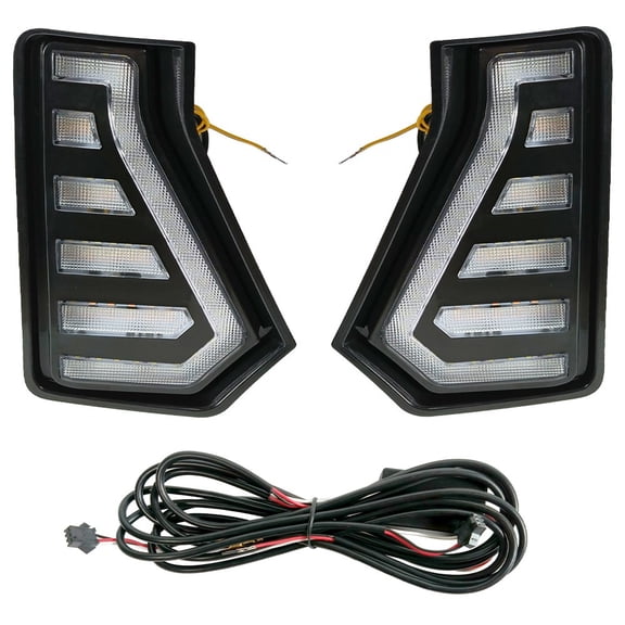 Front Fog Light LED DRL Turn Signals For 2024-2025 Toyota Tacoma