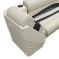 thumbnail image 6 of Wise BM13006R-986 Premier Series Pontoon Lean Back Recliner - Right Radius, Platinum / Spectra Navy / Cobalt, 6 of 6