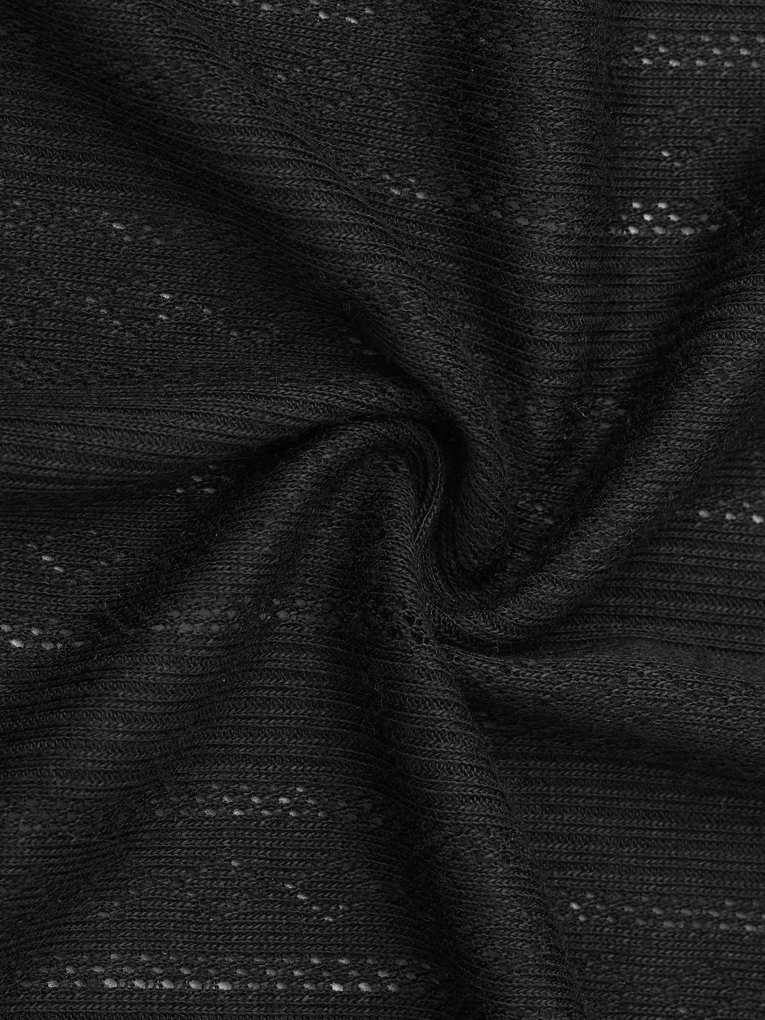 DARING DIVA Lounge Set Long Sleeve Pajamas Button 2 Pieces Shirts L Black