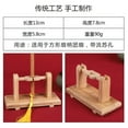 thumbnail image 2 of MERRYHAPY Hand Held Fan Stand Wood 1Set 5.11x3.07x2.28in, 2 of 6