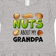 thumbnail image 4 of Inktastic Nuts About My Grandpa Peanut, Almond, Pistachio Girls Toddler Dress, 4 of 5