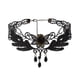 thumbnail image 1 of Encaje Negro Collares Gargantilla Collar Colgante de Cristal Vintage Punk Cadena Accesorios para Mujer Gótica, 1 of 8