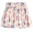 thumbnail image 3 of Disney Frozen Little Girls' 2-Piece T-Shirt and Skort Set Anna Elsa Ivory, 3 of 4