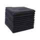 thumbnail image 4 of 7x paño de limpieza de microfibra trapo de limpieza de ventanas, suave, paños de cocina, toalla de limpieza reutilizable, paño de cocina para lavar Negro, 4 of 8