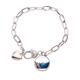 thumbnail image 1 of Los picos de las montañas Pulsera de cadena de corazón joyería encanto moda, 1 of 3