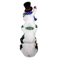 thumbnail image 4 of Design Toscano Snow Bro's Illuminated Snowman Holiday Statue: Giant, 4 of 6