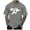 Grey, variant on Xdzjlr Men's Tshirts Fit Short Sleeve Basic Tee Daily Wear Fall Season Loose Men Summer Shirt,M