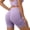 Purple #21, variant on WULMLEO Womens 5" Scrunch Butt Lifting Shorts Workout Gym High Waisted Tummy Control Seamless Booty Yoga Biker Shorts Purple S