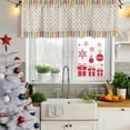 thumbnail image 6 of Valances for Windows, Decorative Rod Pocket Window Valance Curtains, Short Curtain Drapes for Kitchen/Bathroom/Living Room, 2 Panels, 60" W x 18" L, 6 of 8