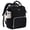 Black 15.6, variant on Laptop Backpack for Women with Giant Tumbler Holder Pocket, 17 inch Travel Work Backpack Purse for Nurse Teacher, Waterproof College Bookbag Cute Casual Daypack