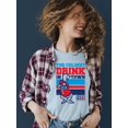 thumbnail image 2 of Surf's Up ICEE Wave - Wave Rider Graphic Women's T-shirt, 2 of 4