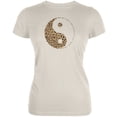 thumbnail image 1 of T-Shirt Junior Crème Ying Yang Imprimé Guépard, 1 of 1