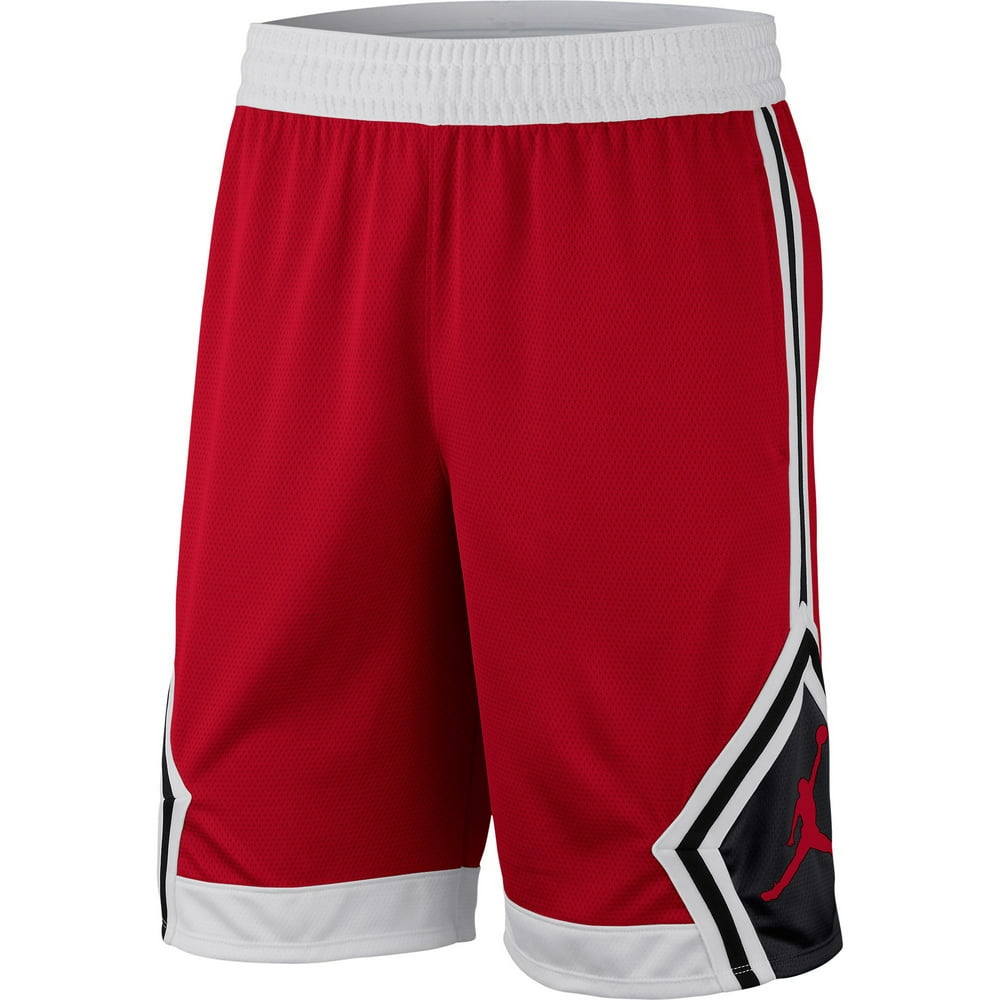 Jordan - Air Jordan Rise Diamond Men's Shorts Red-Black-White 887438 ...